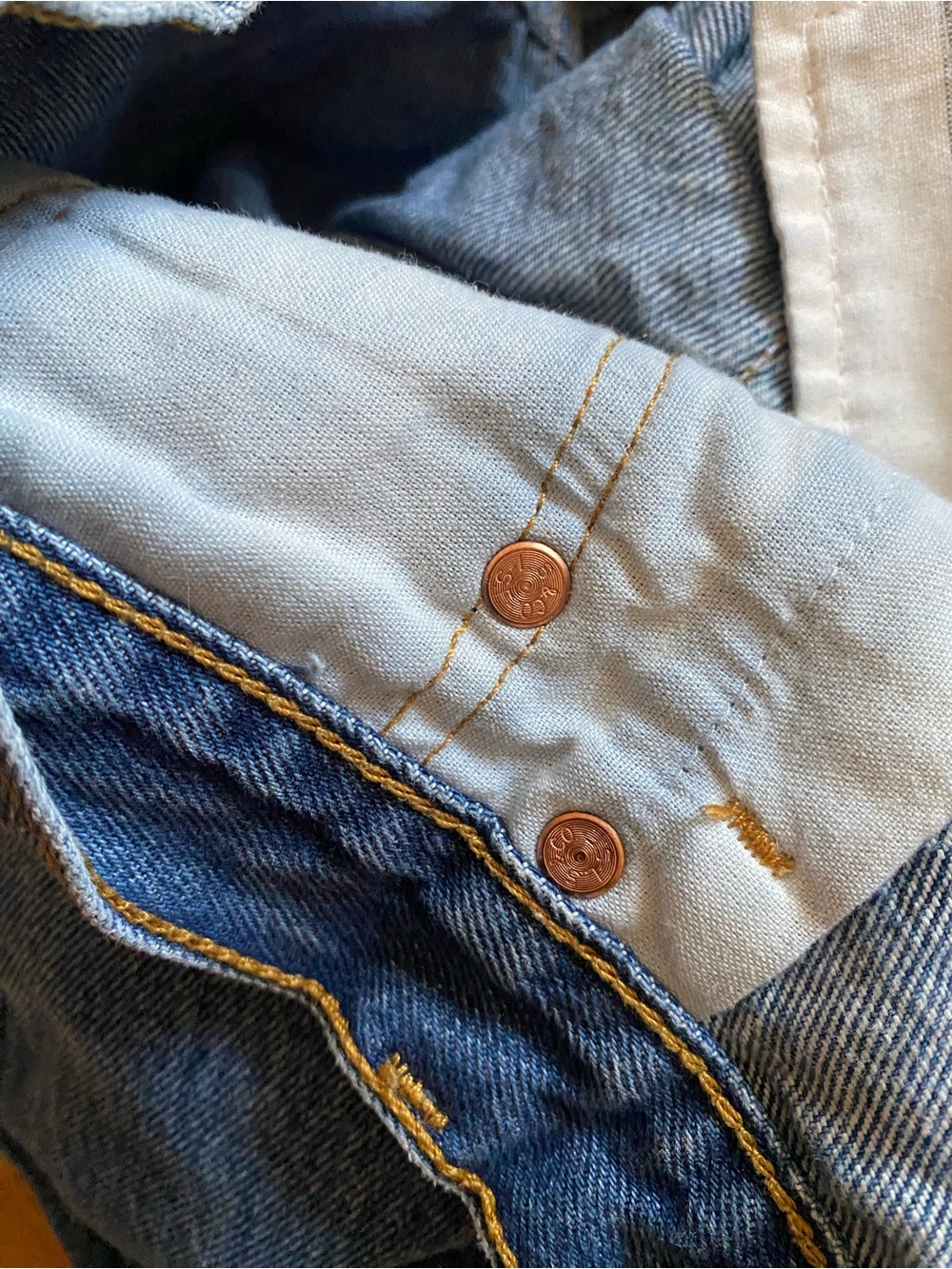 Levi’s 501 Original Fit Jeans Men’s 30x30 (Measures 28x28) 2008 Made in Mexico - Picture 8 of 12